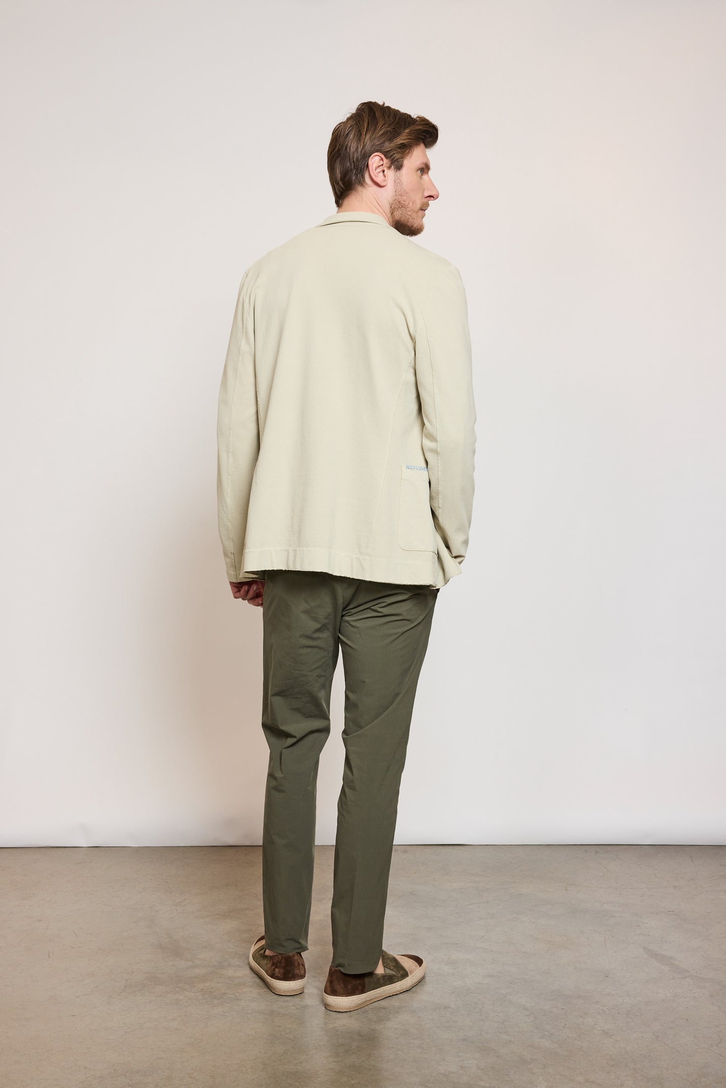 LIGHT PIQUÉ JACKET BEIGE