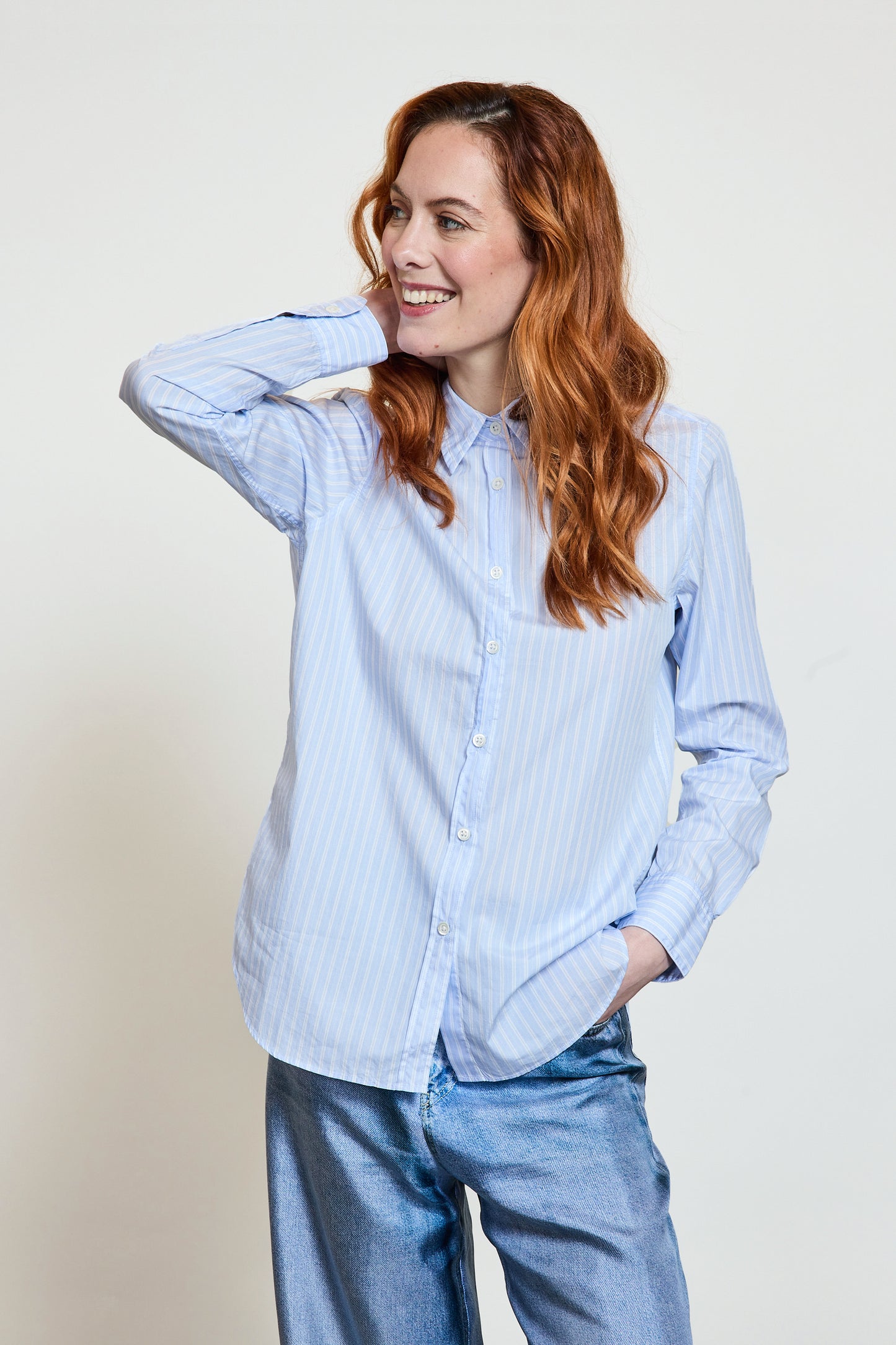 IBIZA SHIRT BLUE STRIPES