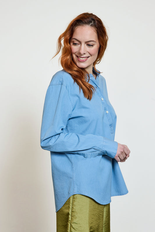 PORTOFINO SHIRT LIGHT DENIM