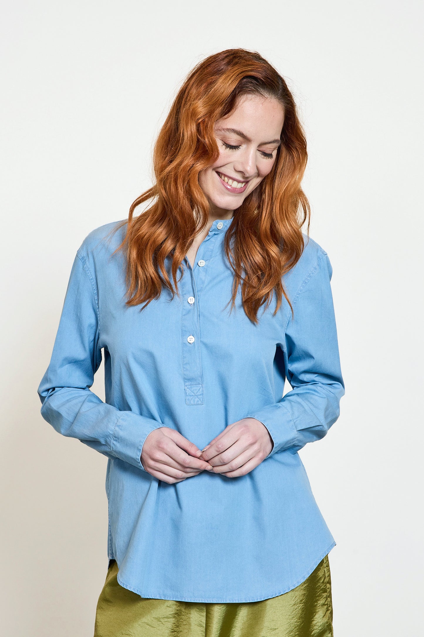 PORTOFINO SHIRT LIGHT DENIM