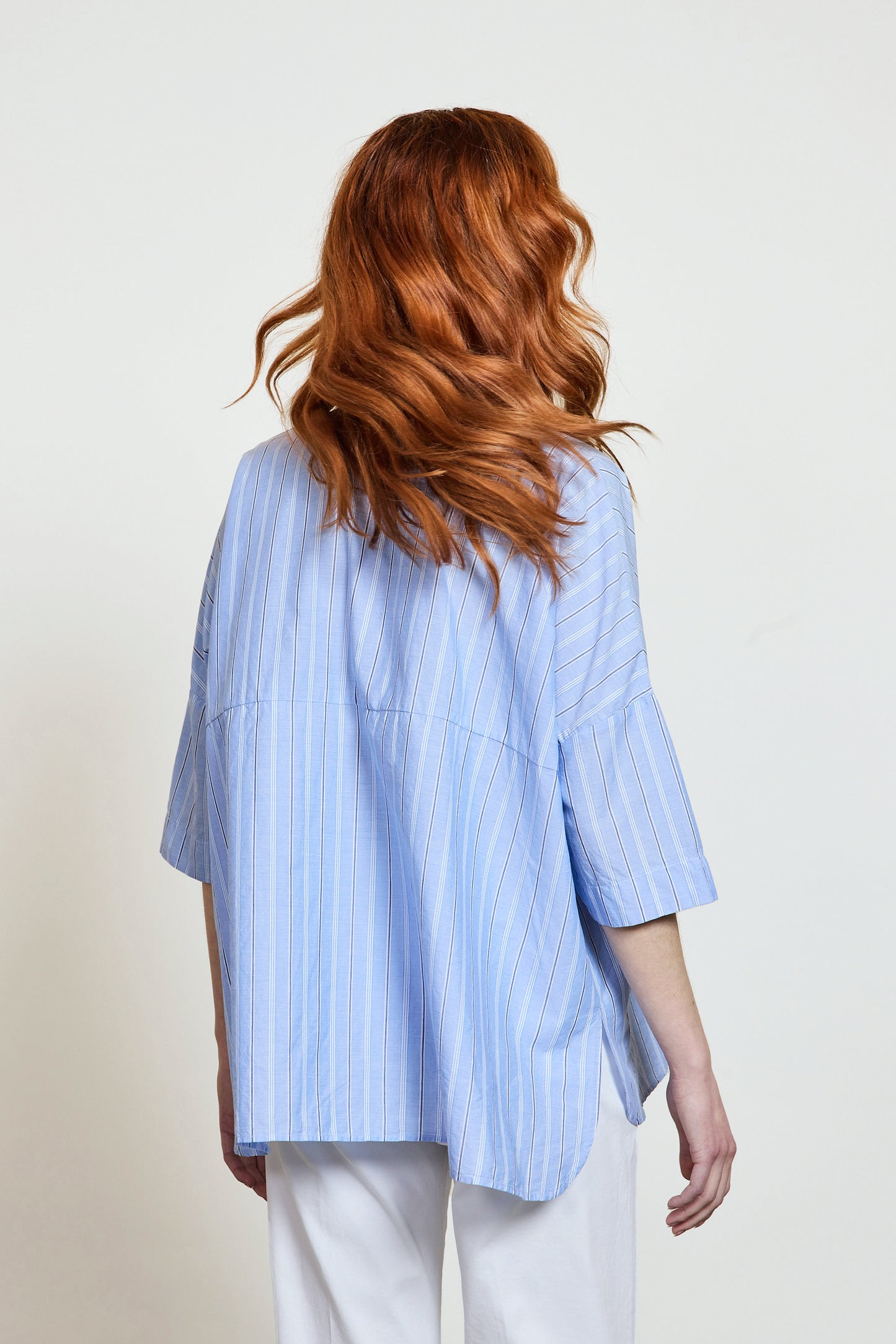 STRIPED PALMA SHIRT BLUE STRIPES