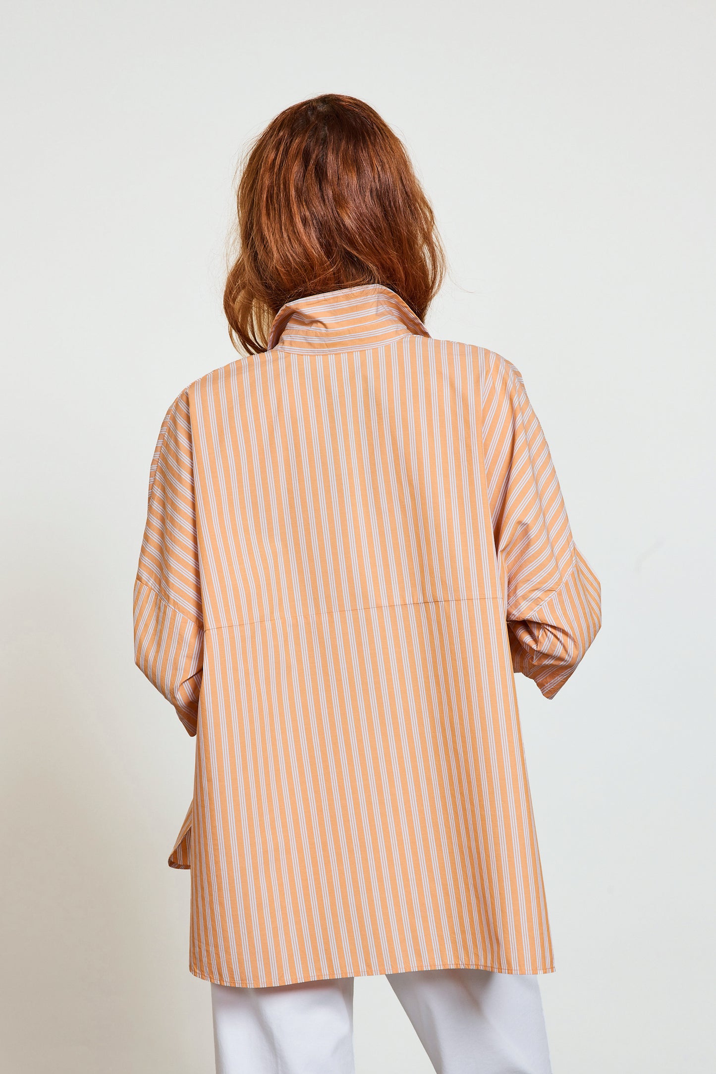 STRIPED PALMA SHIRT CLEMENTINE