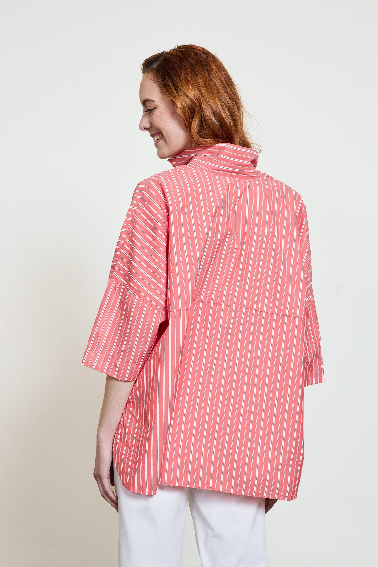 STRIPED PALMA SHIRT GRENADINE