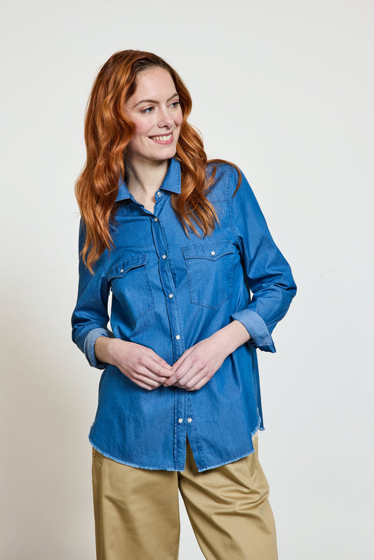 CALAMITY SHIRT INDIGO