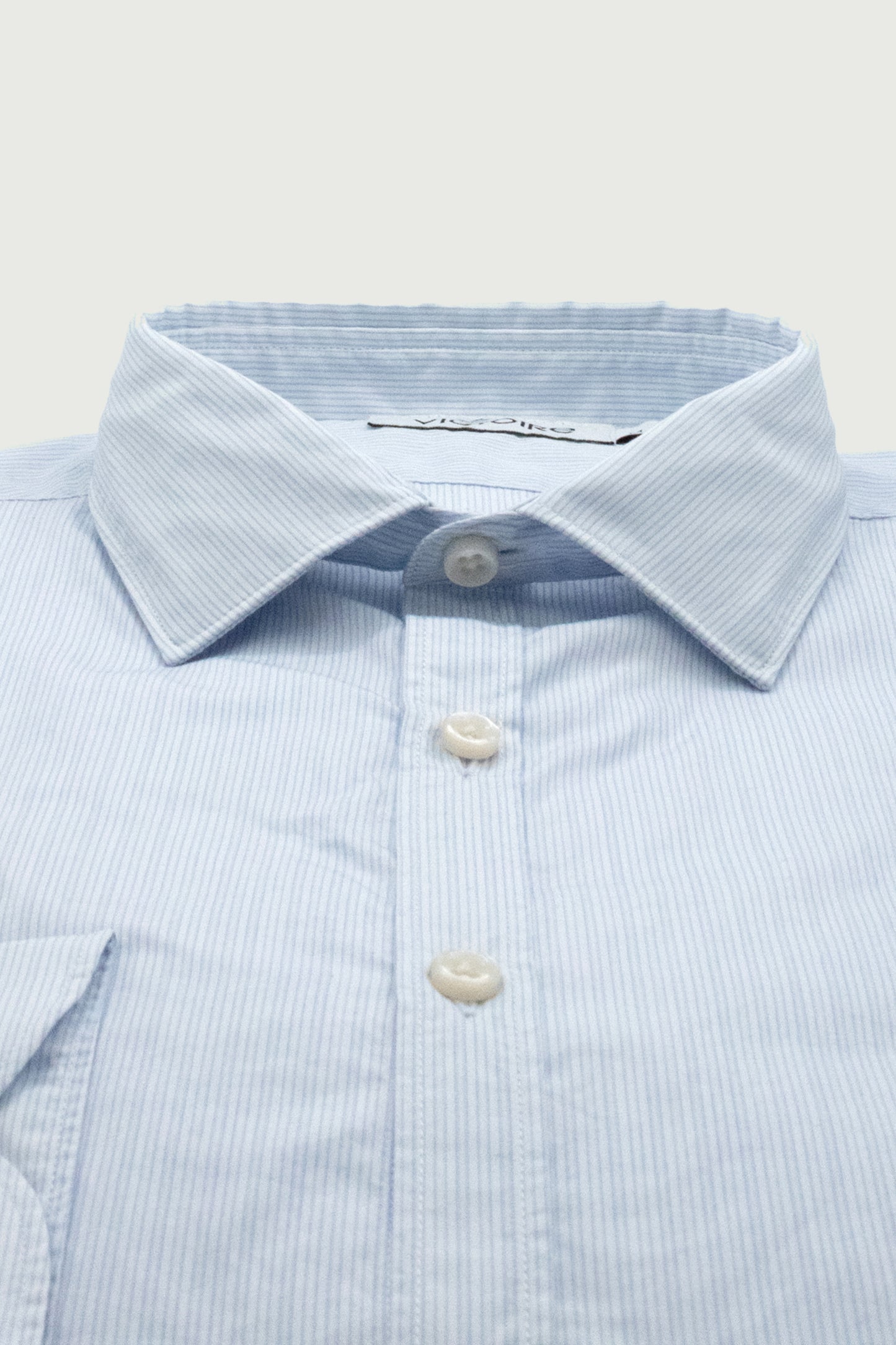 FITTED SHIRT BLUE STRIPES