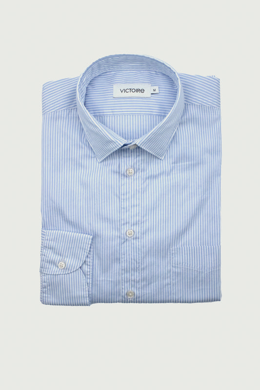 REGULAR SHIRT BLUE STRIPES