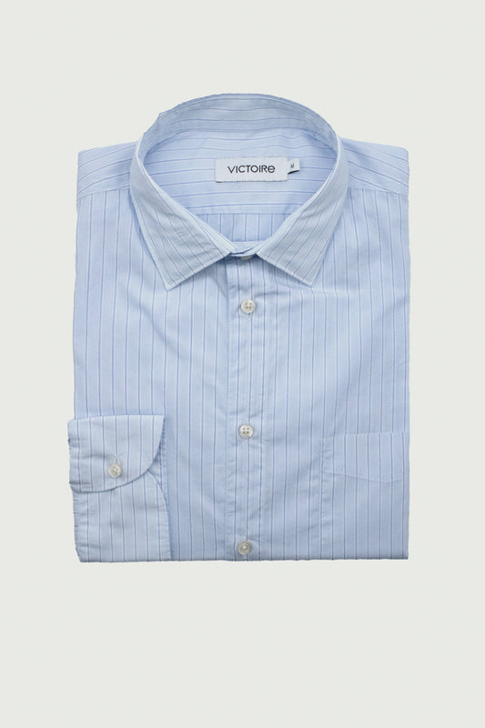 REGULAR SHIRT BLUE STRIPES