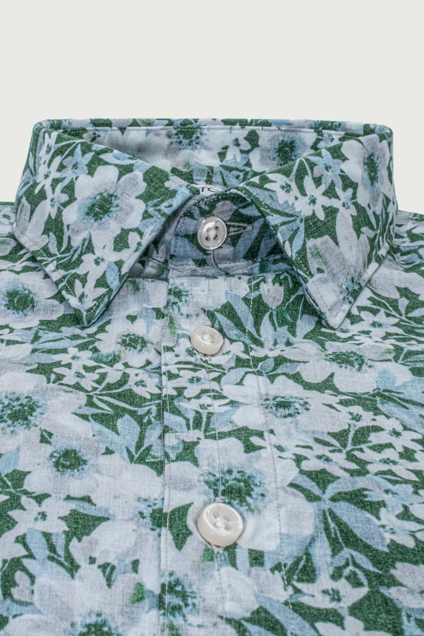 SEMI SLIM SHIRT FLOWER