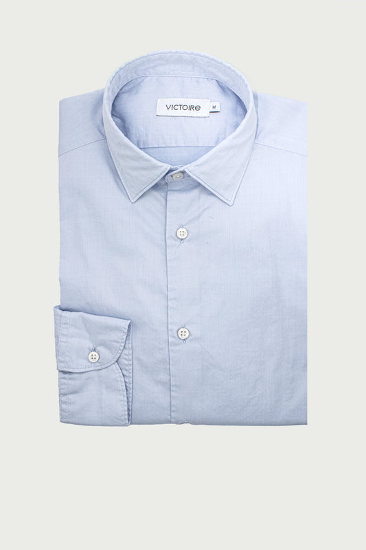 SEMI SLIM SHIRT BLUE