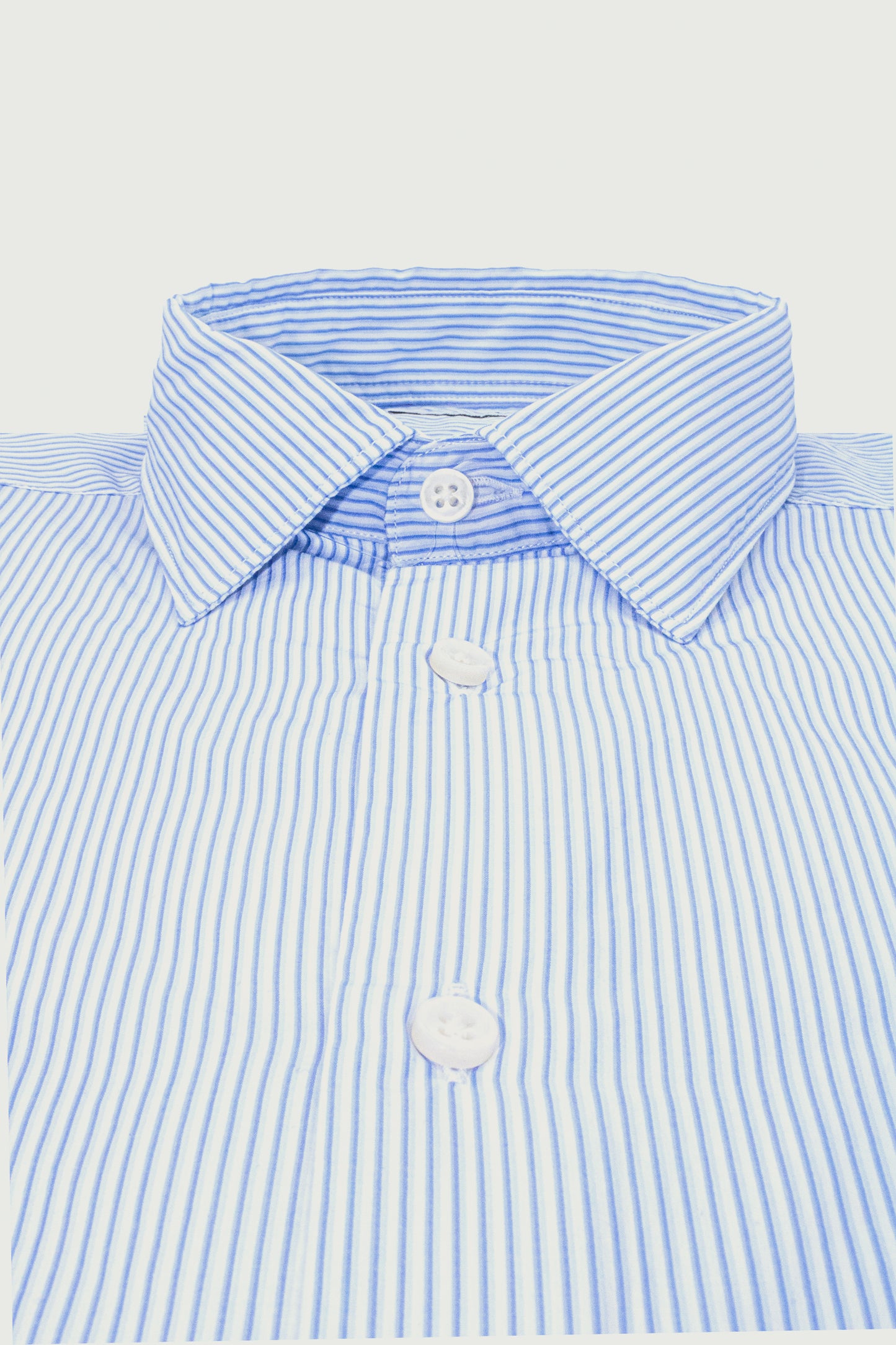 SEMI SLIM SHIRT BLUE STRIPES