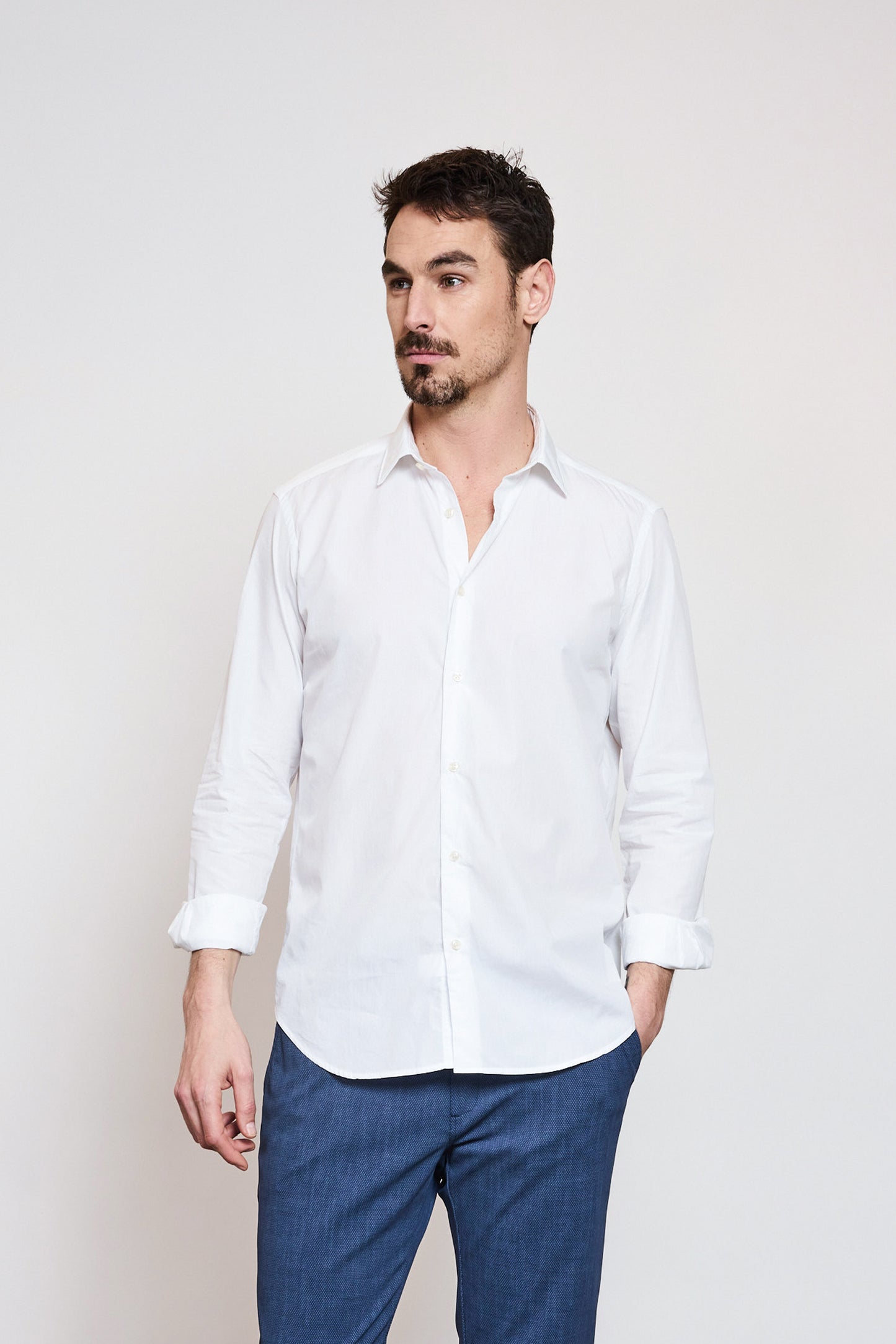 SEMI SLIM SHIRT WHITE