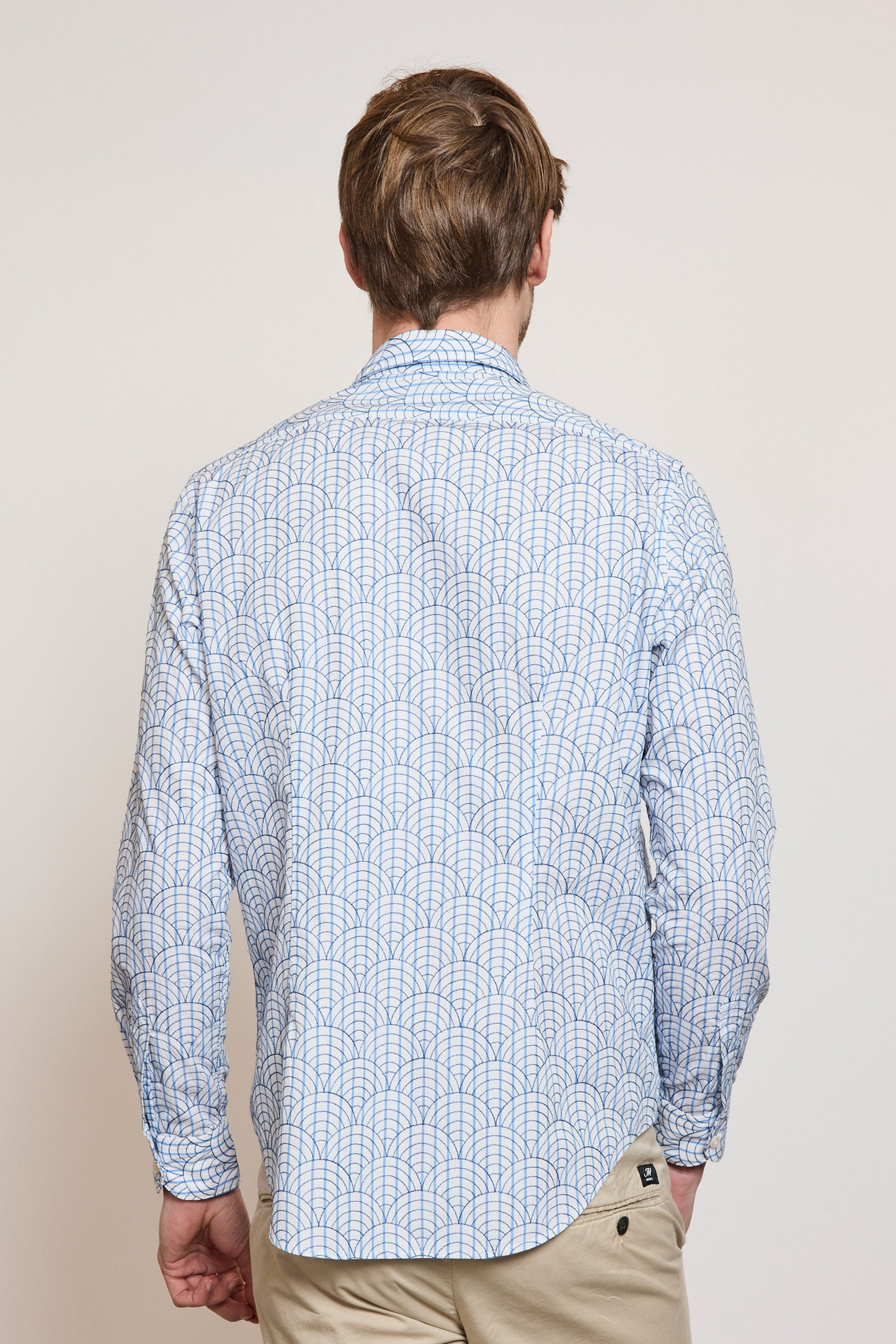 SEMI SLIM SHIRT EMBROIDERED