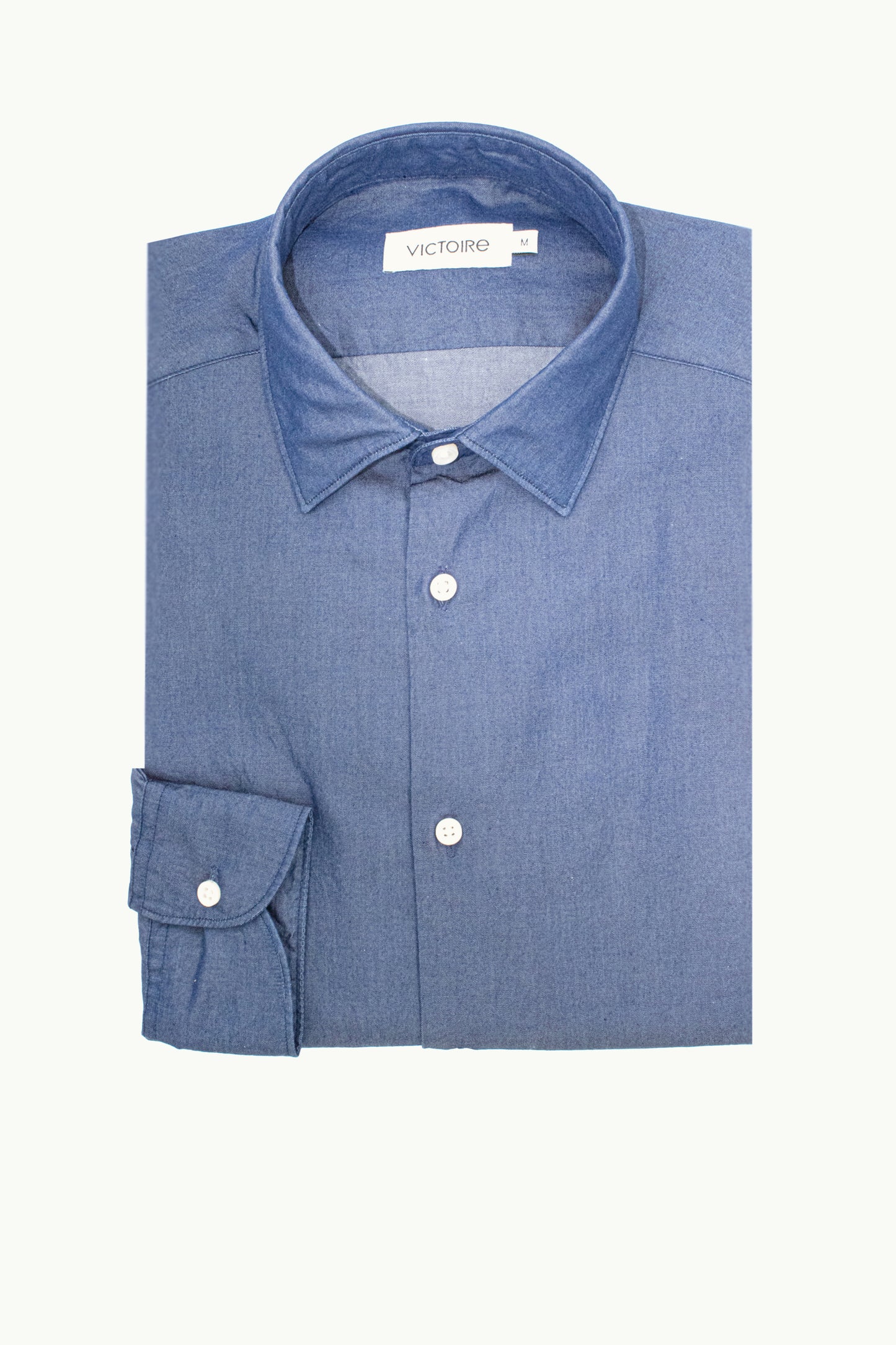 JEANS SEMI SLIM SHIRT BLUE