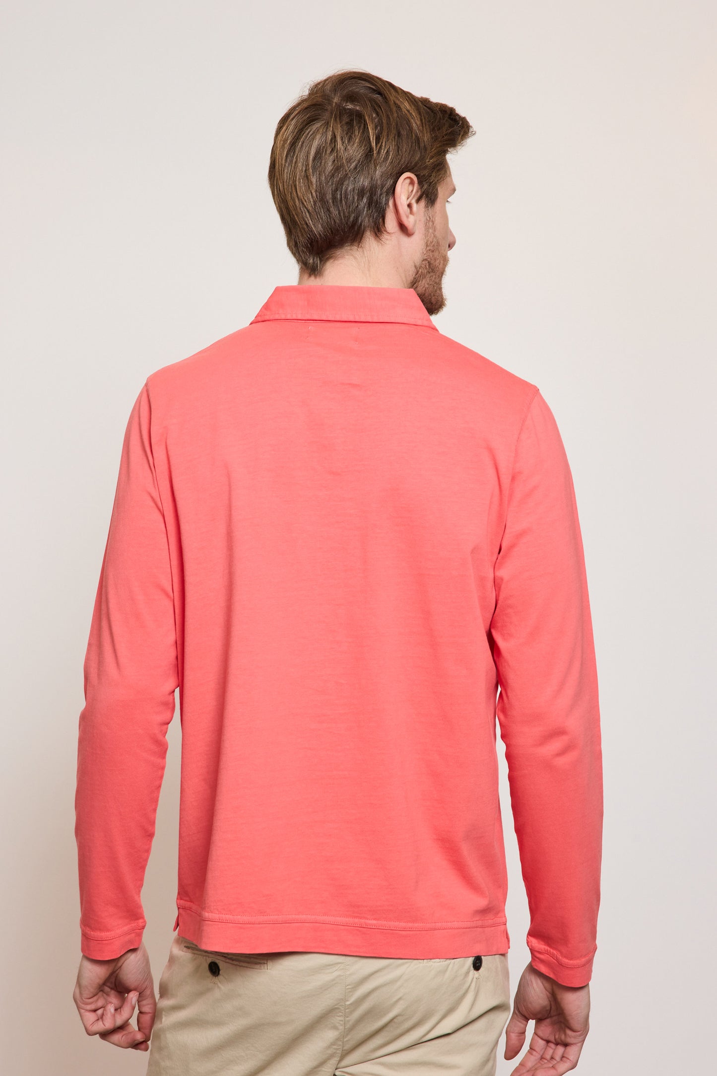 LONG SLEEVES POLO GRENADINE