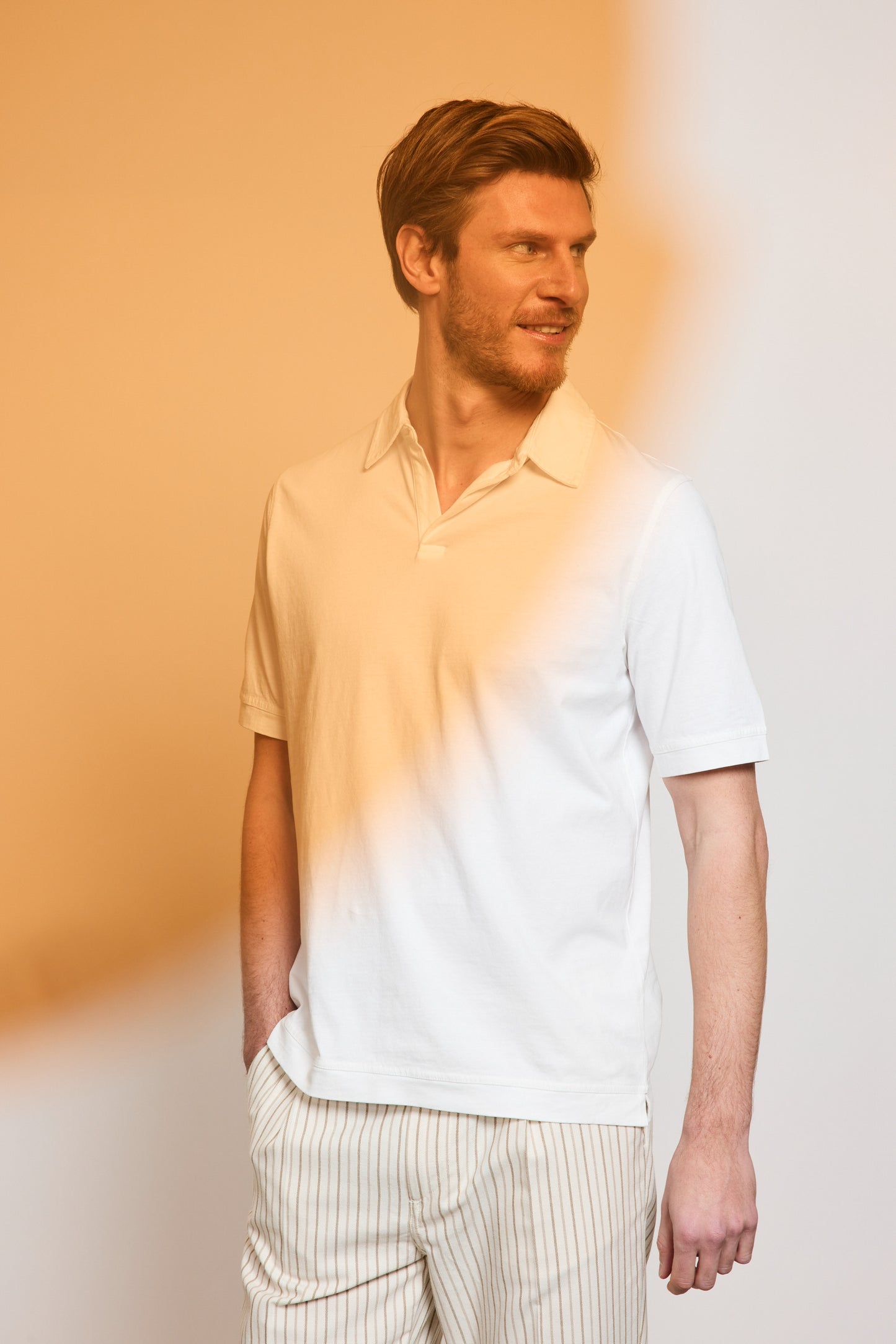 SHORT SLEEVES POLO WHITE