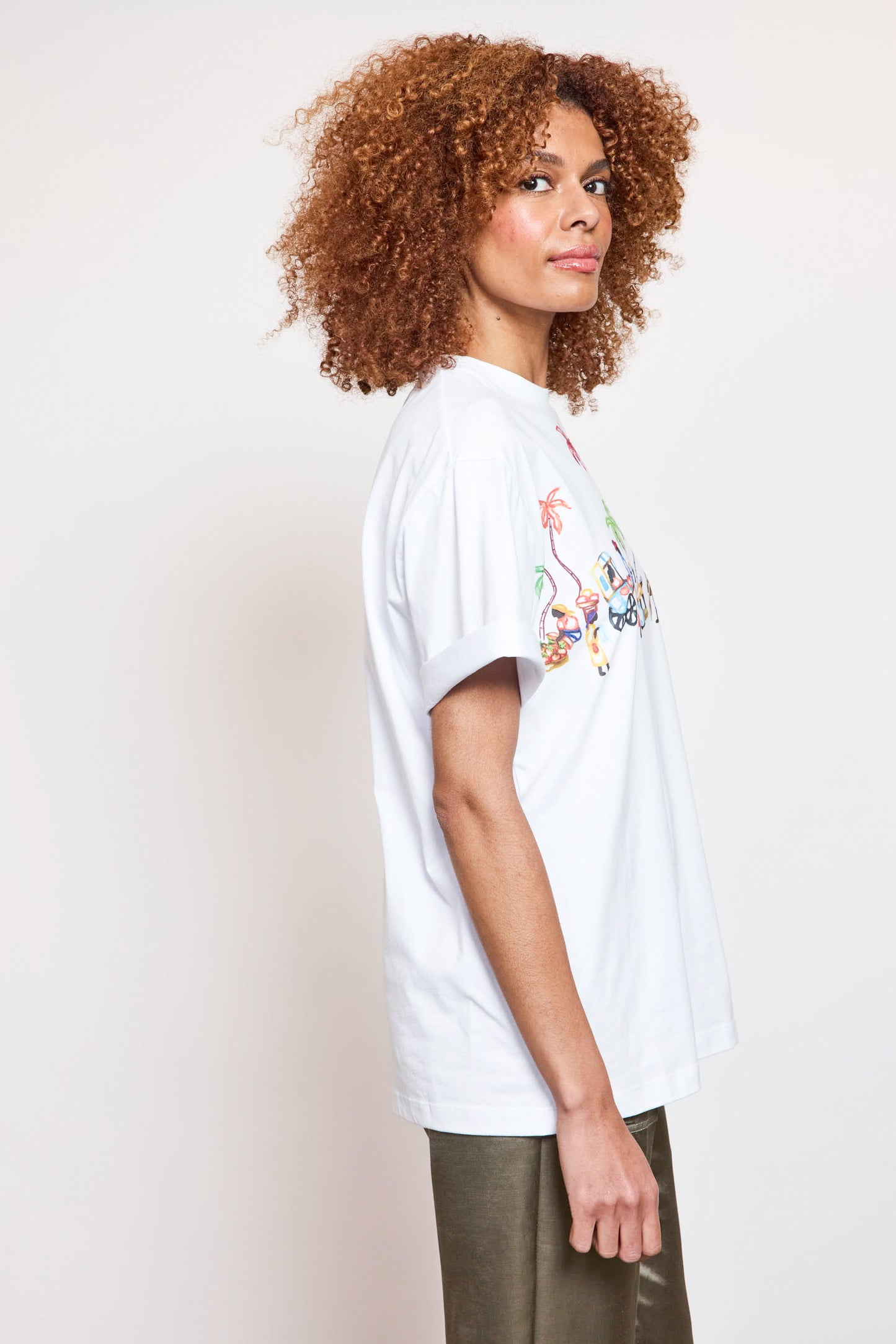 T-SHIRT DANSE BLANC