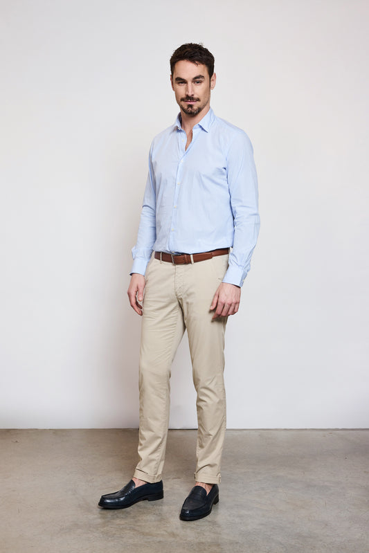 POPLIN PANTS BEIGE