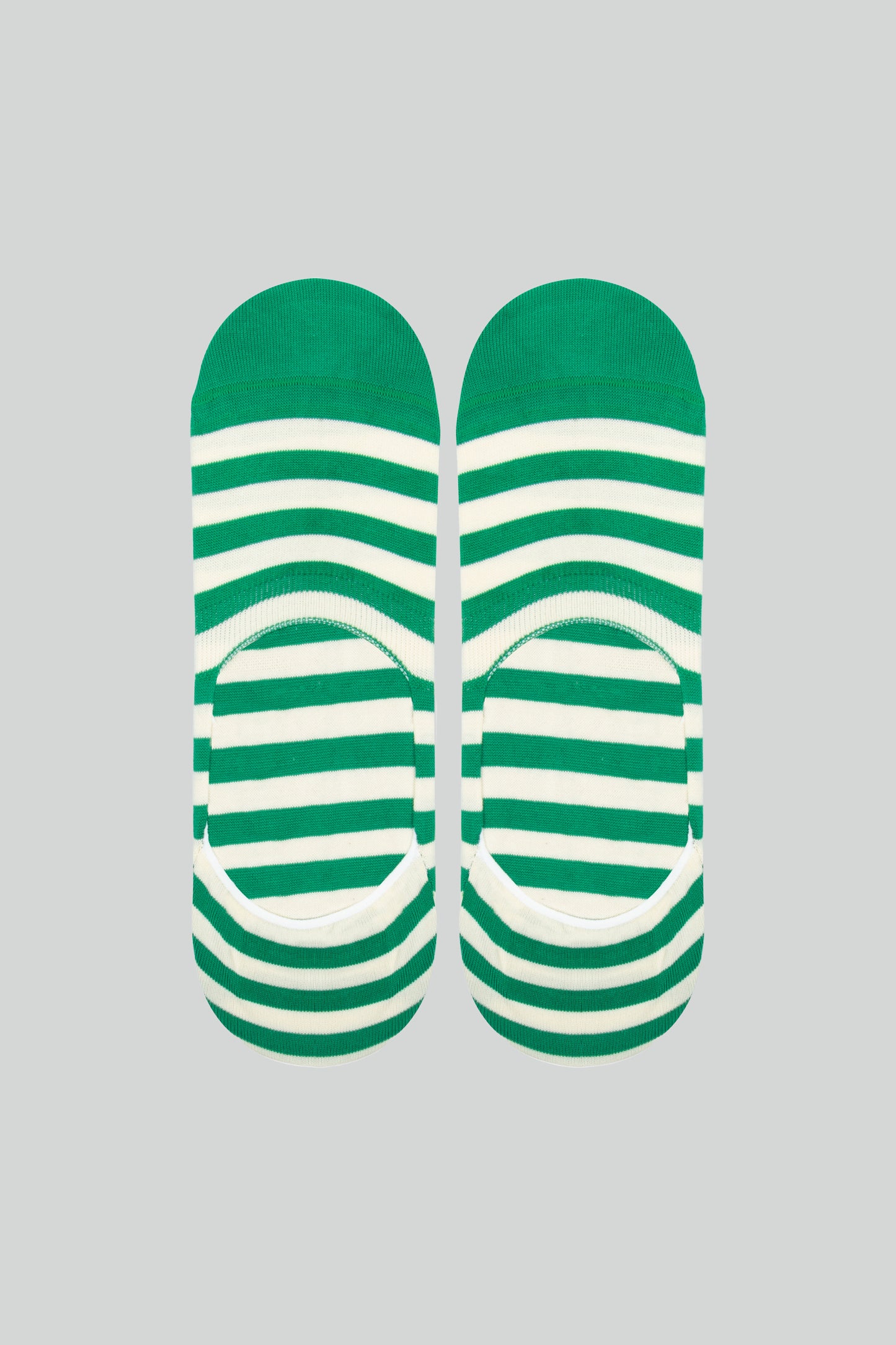 STRIPED LOAFERS SOCKS GREEN