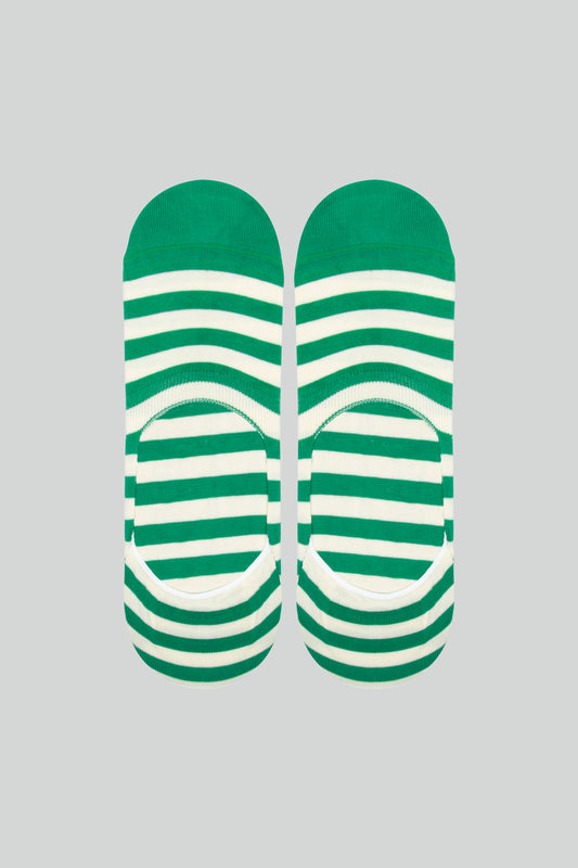 STRIPED LOAFERS SOCKS GREEN