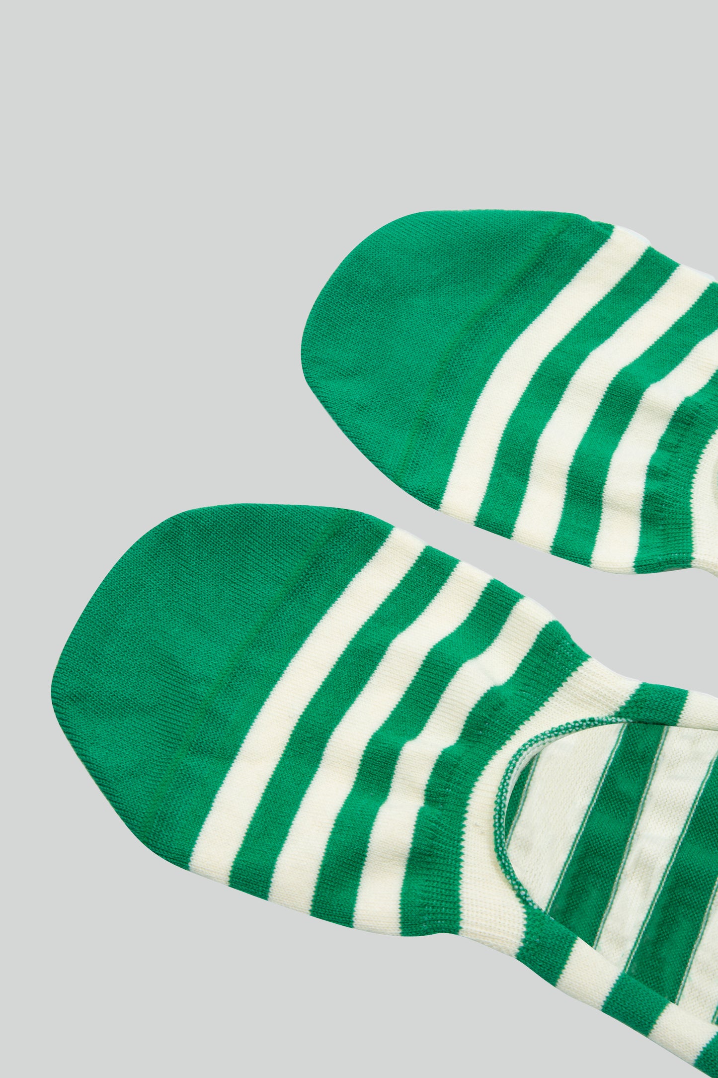 STRIPED LOAFERS SOCKS GREEN