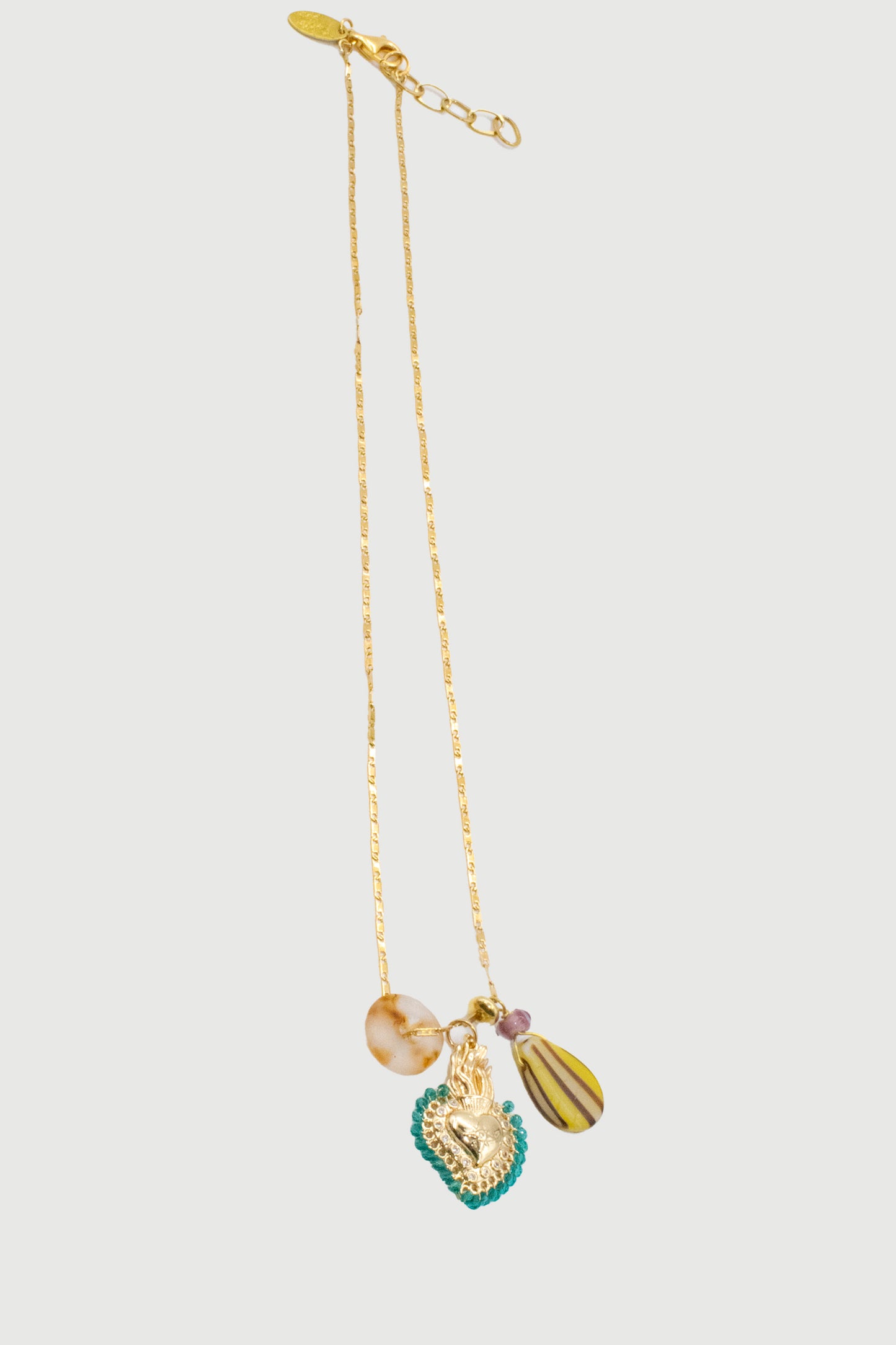 COLLIER CHARMS TURQUOISE