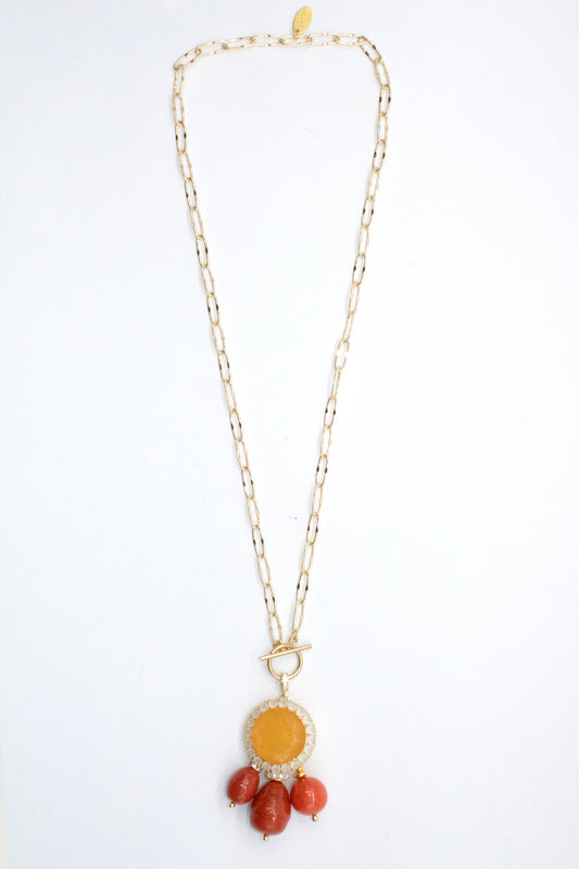 NECKLACE ORANGE