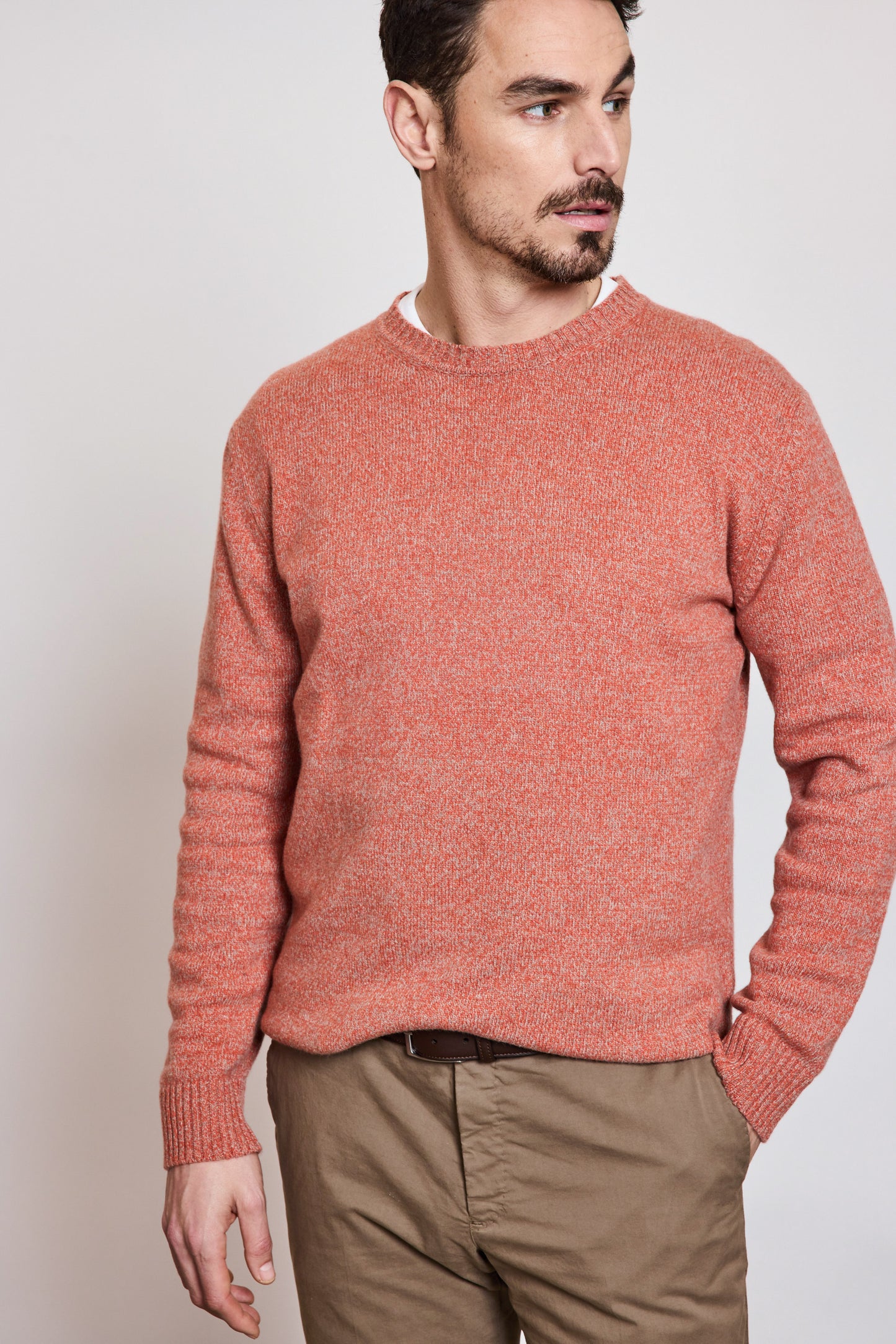 RECYCLED CASHMERE SWEATER BEIGE