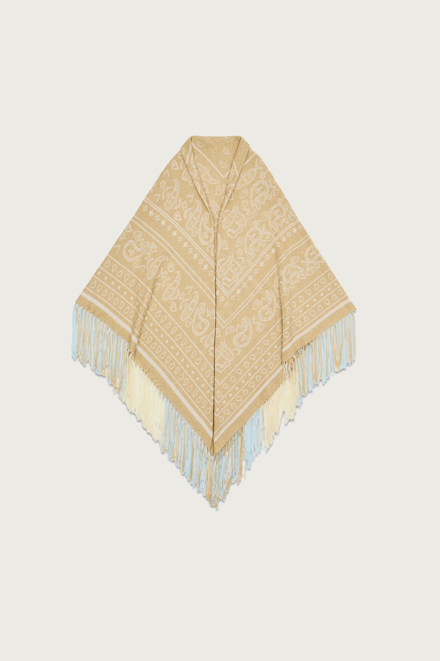 CHÂLE BANDANA BEIGE