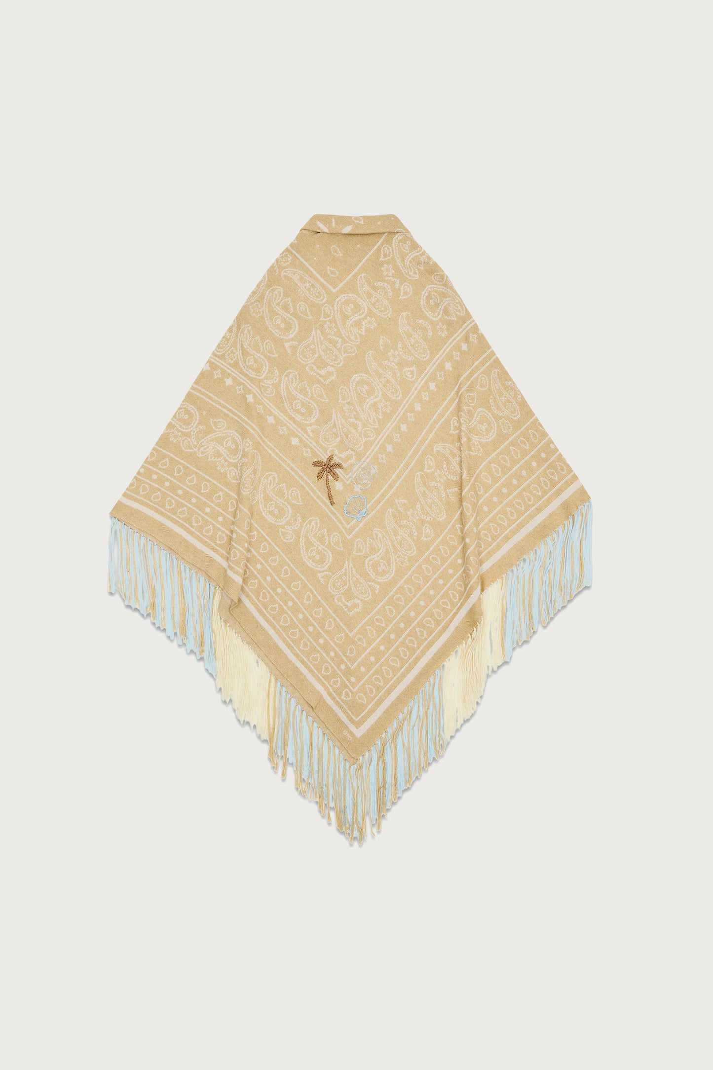 CHÂLE BANDANA BEIGE