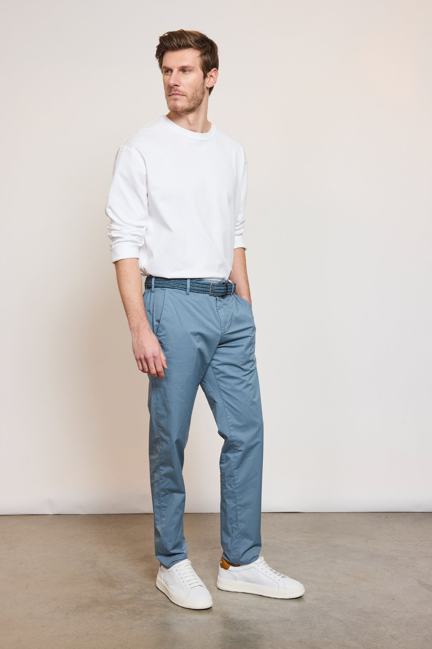 PARACHUTE POPLIN PANTS GRAY SKY