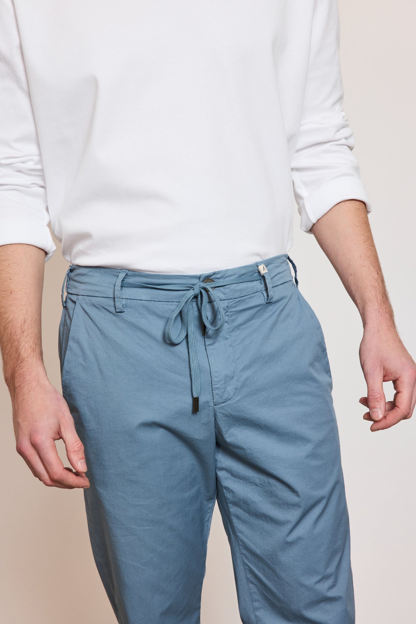 PARACHUTE POPLIN PANTS GRAY SKY