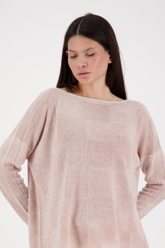 CHECK PLAIN CASHMERE BEIGE