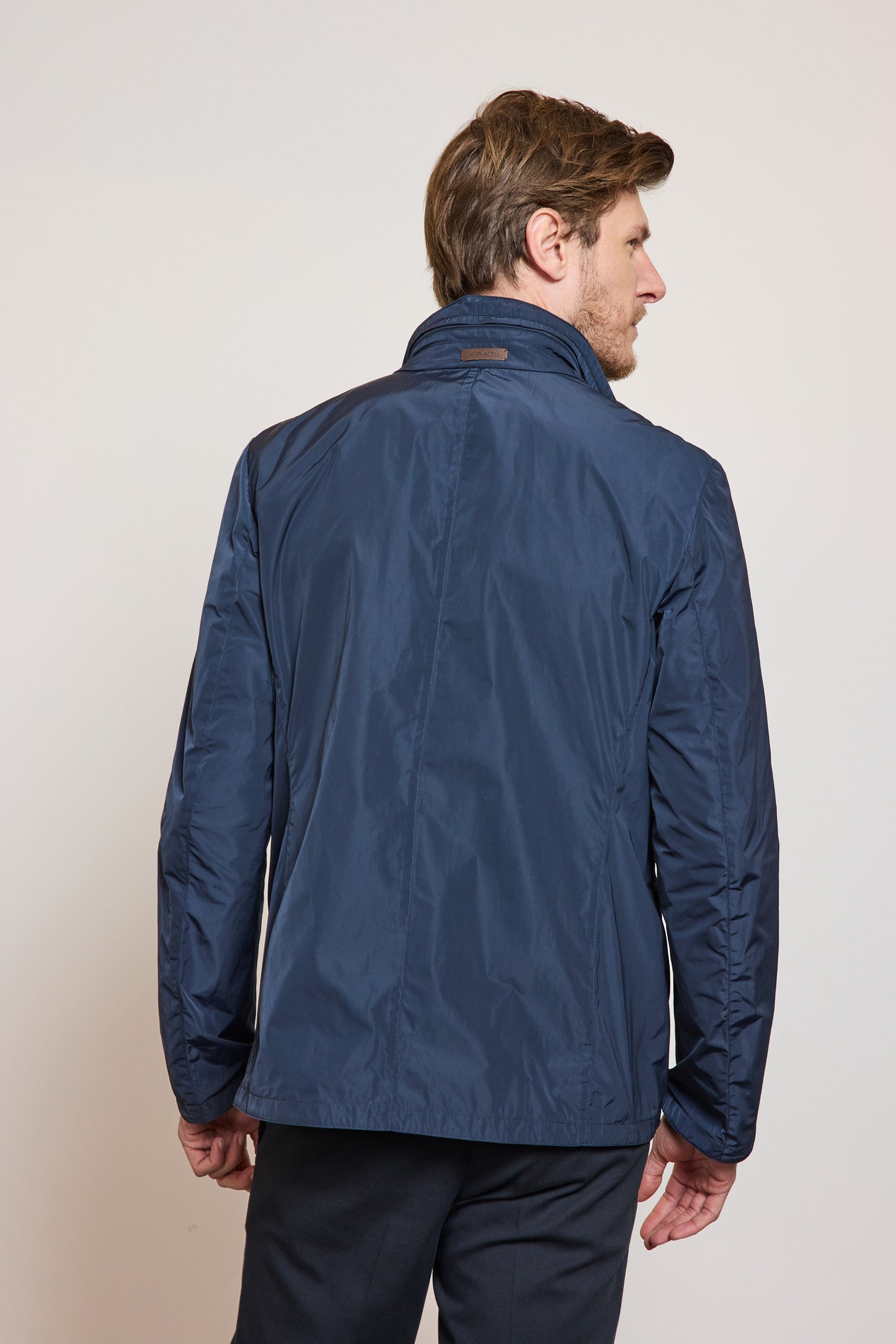 BLOUSON EN NYLON MARINE