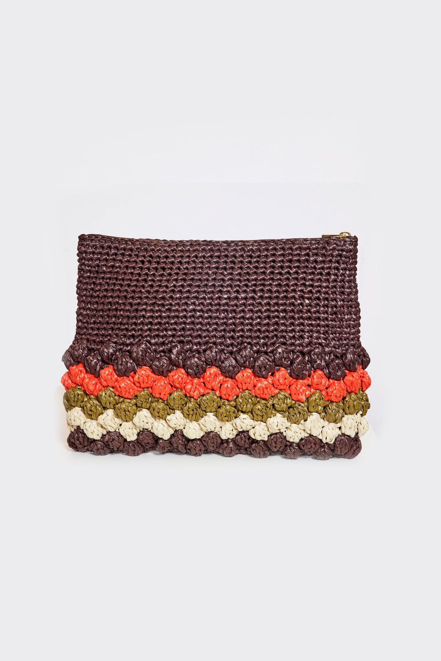 POCHETTE TRICOLORE TANGERINE