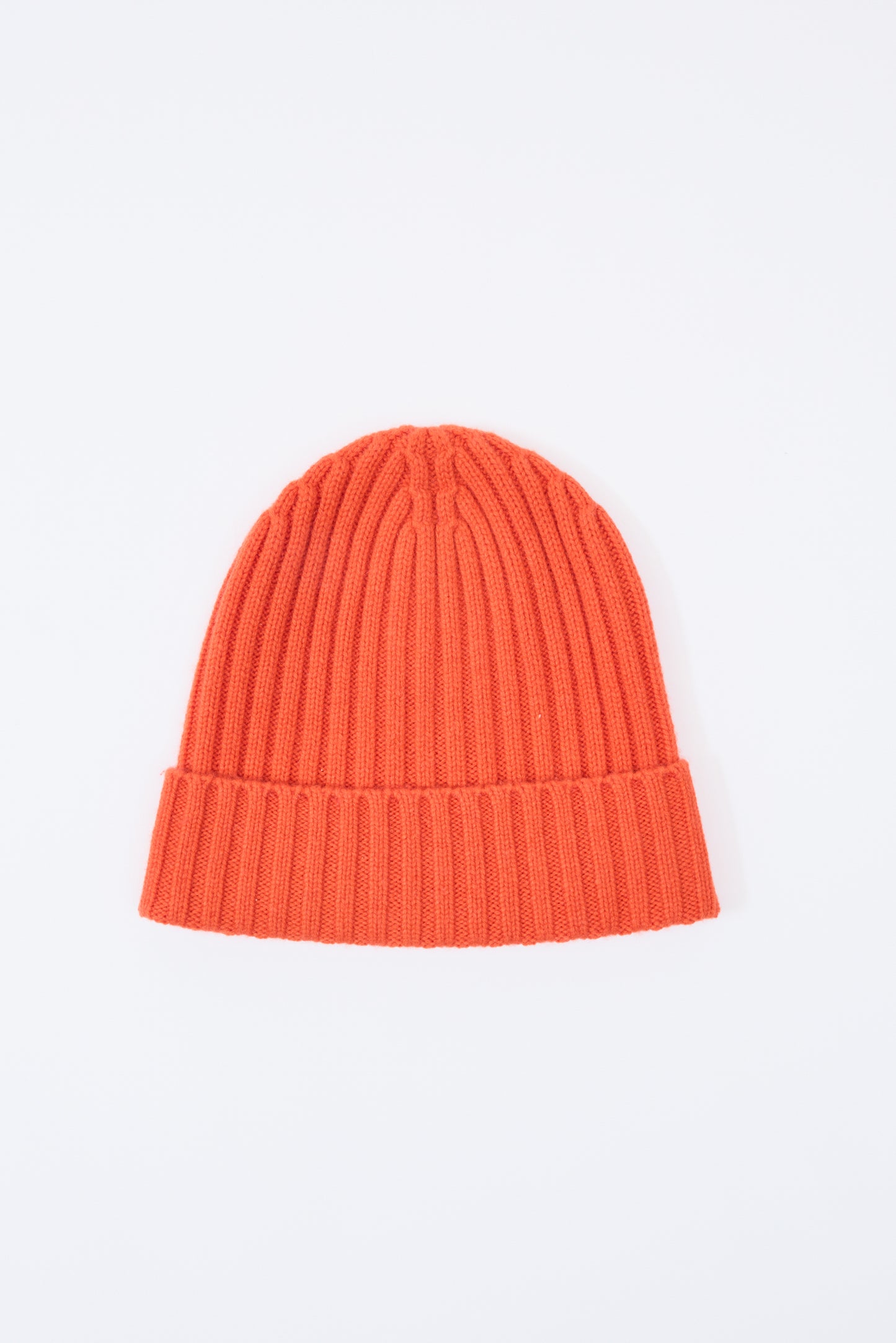 BONNET EN CACHEMIRE TANGERINE