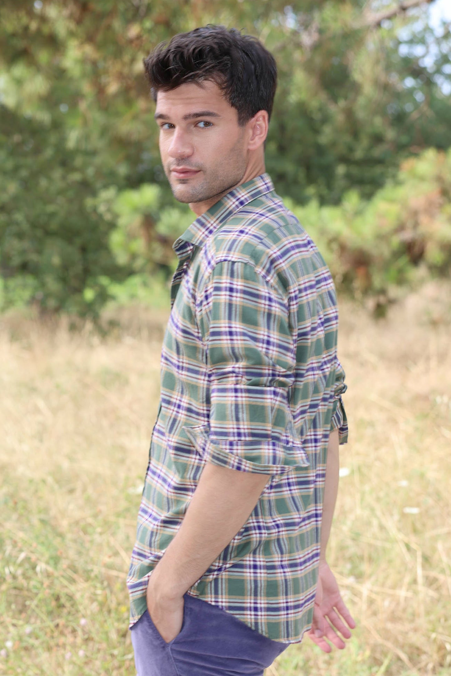 FITTED SHIRT TARTAN