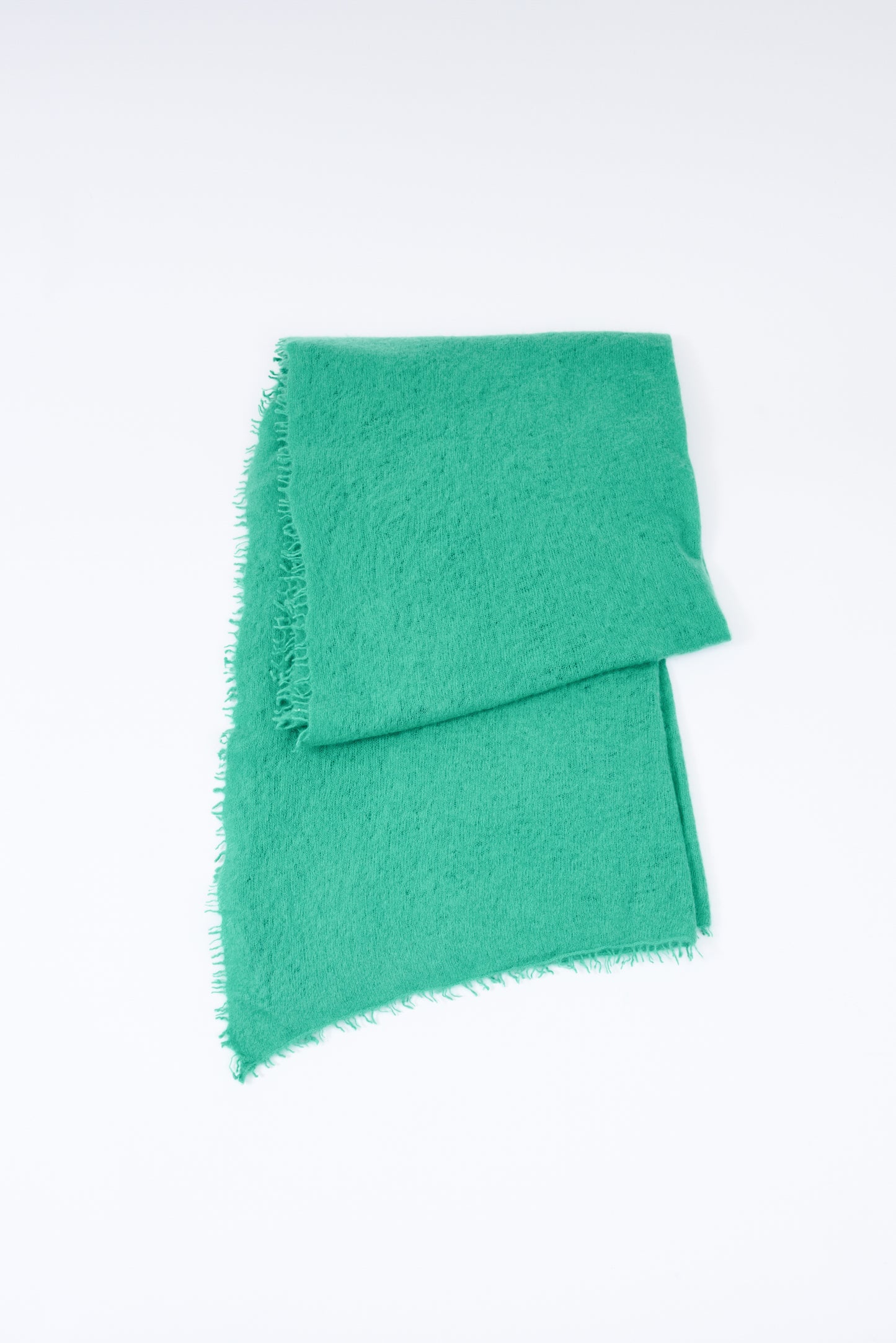 PLAIN THICK CASHMERE SCARF MINT