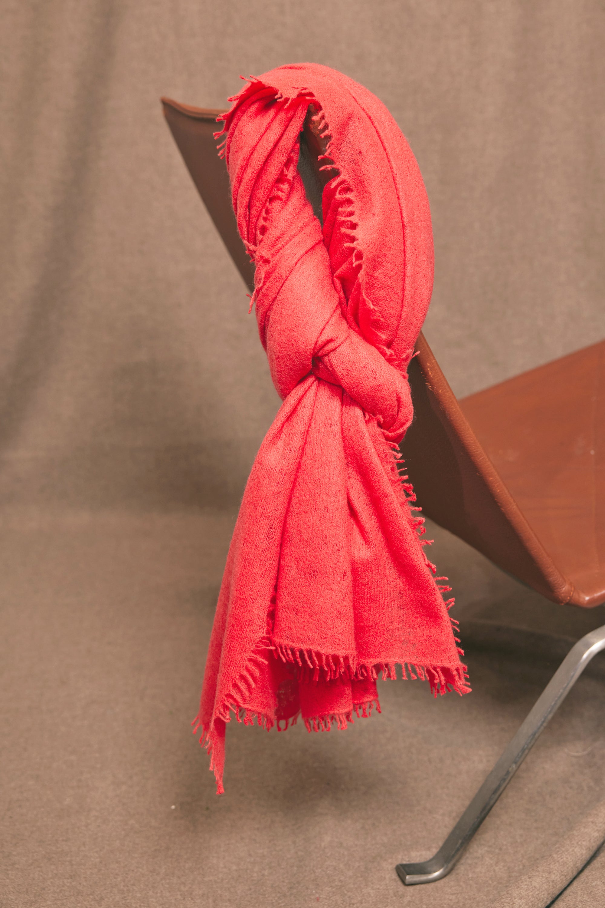 Coral cashmere hot sale scarf