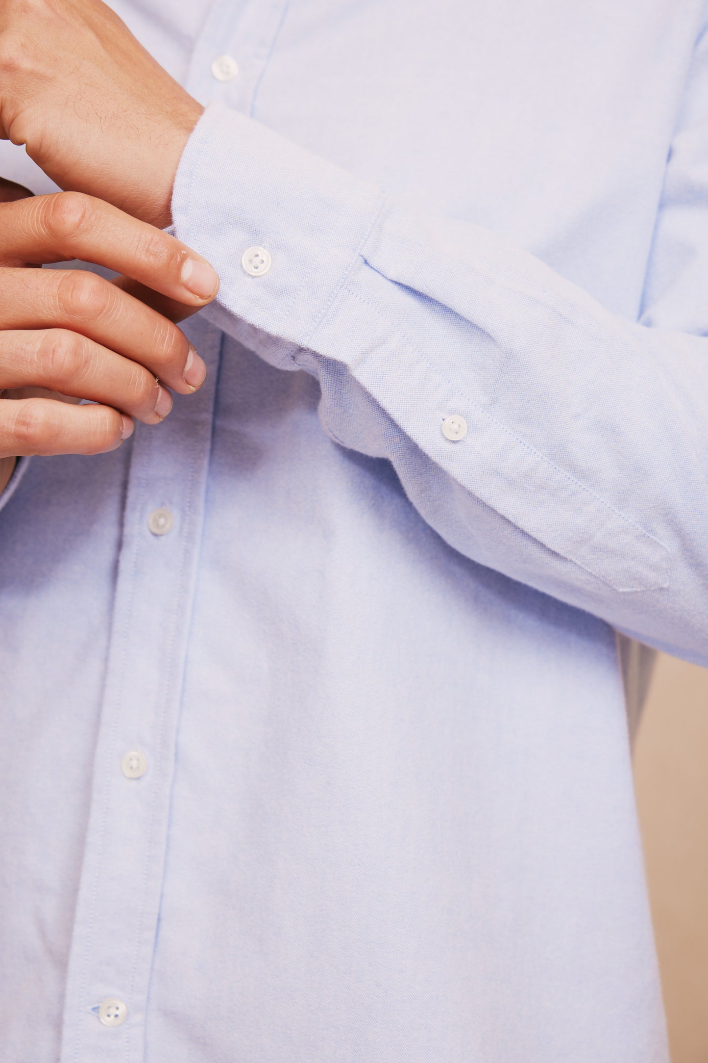 BUTTON-DOWN COLLAR SHIRT BLUE