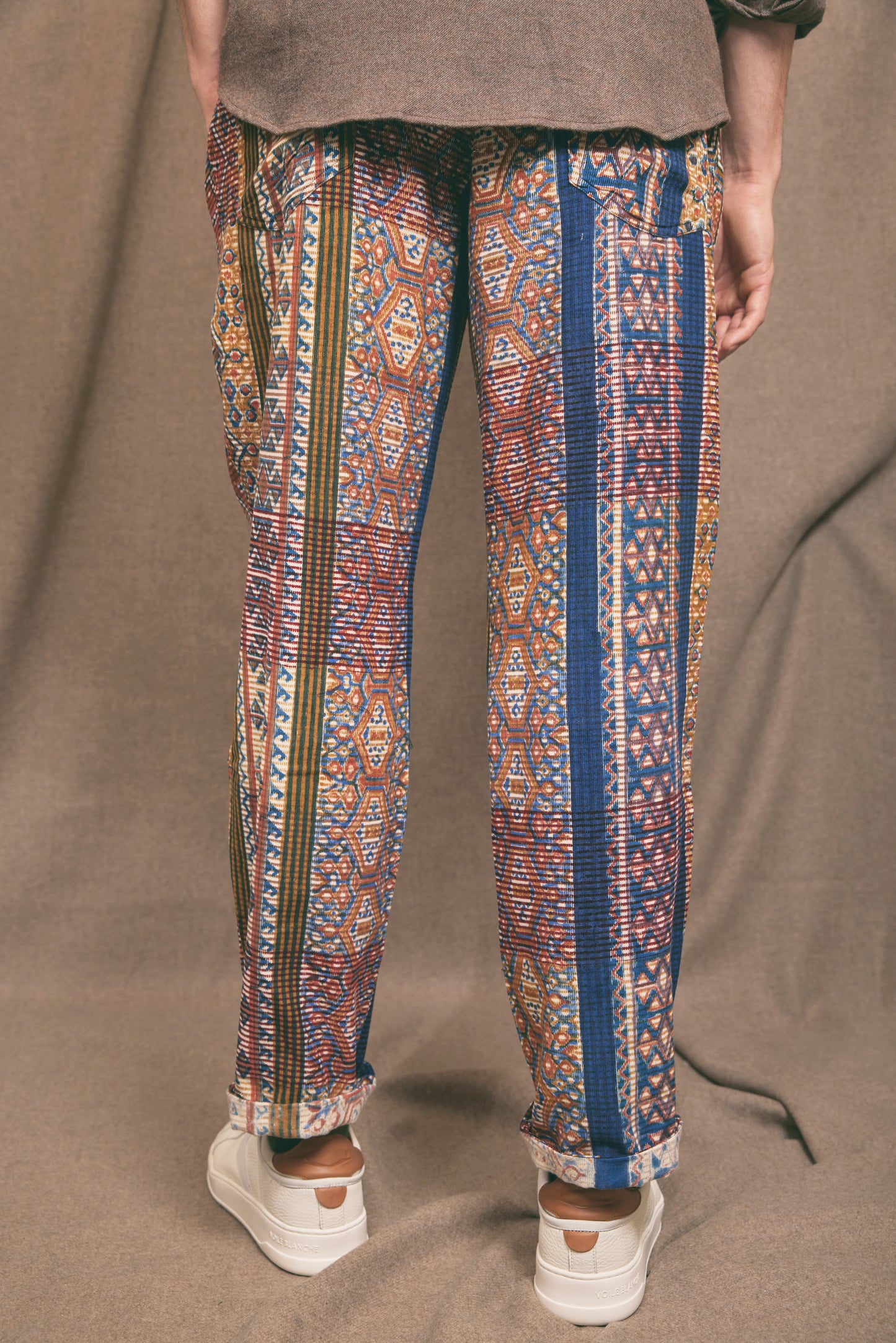 BLOCK PRINT TROUSERS BEDUIN