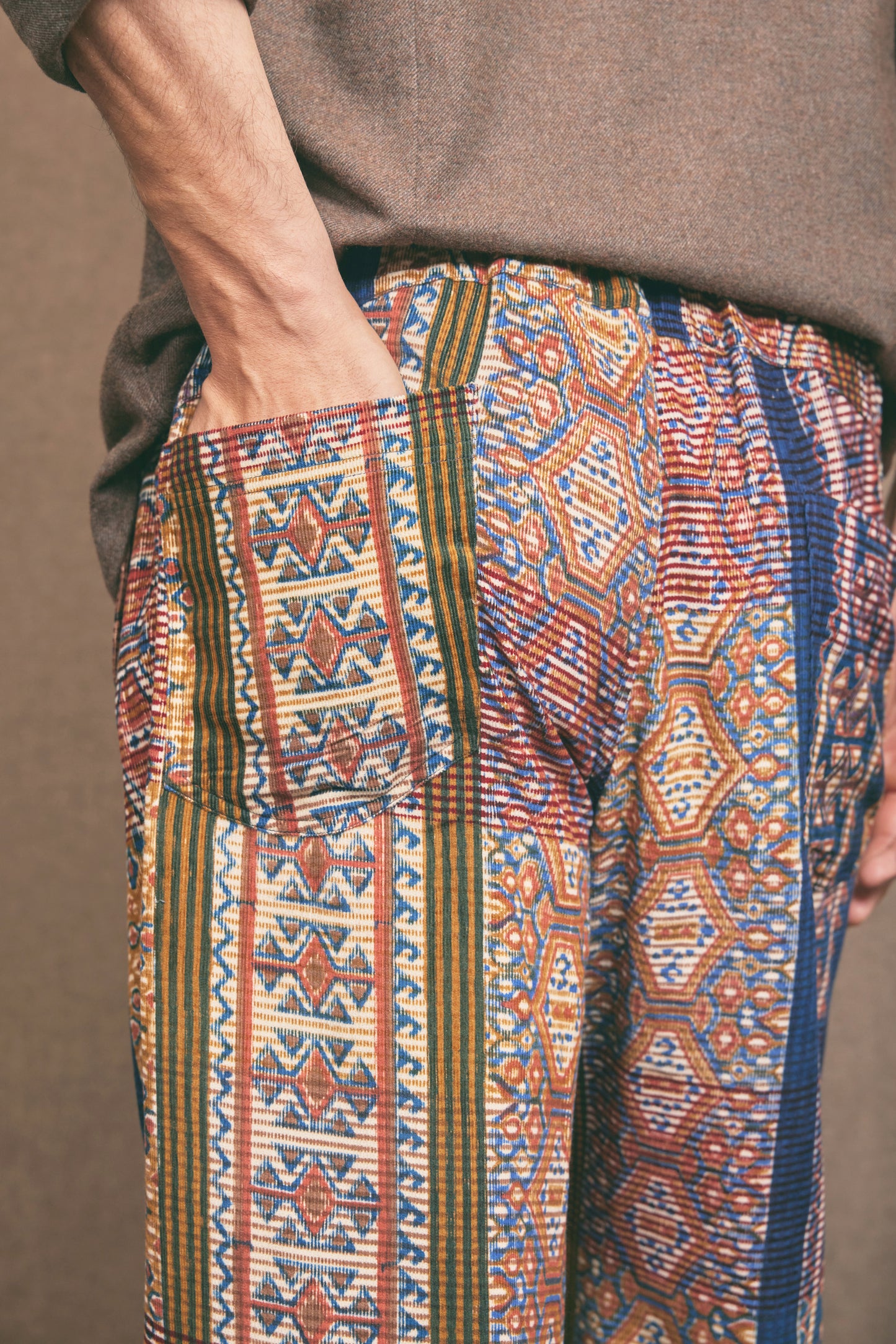 BLOCK PRINT TROUSERS BEDUIN