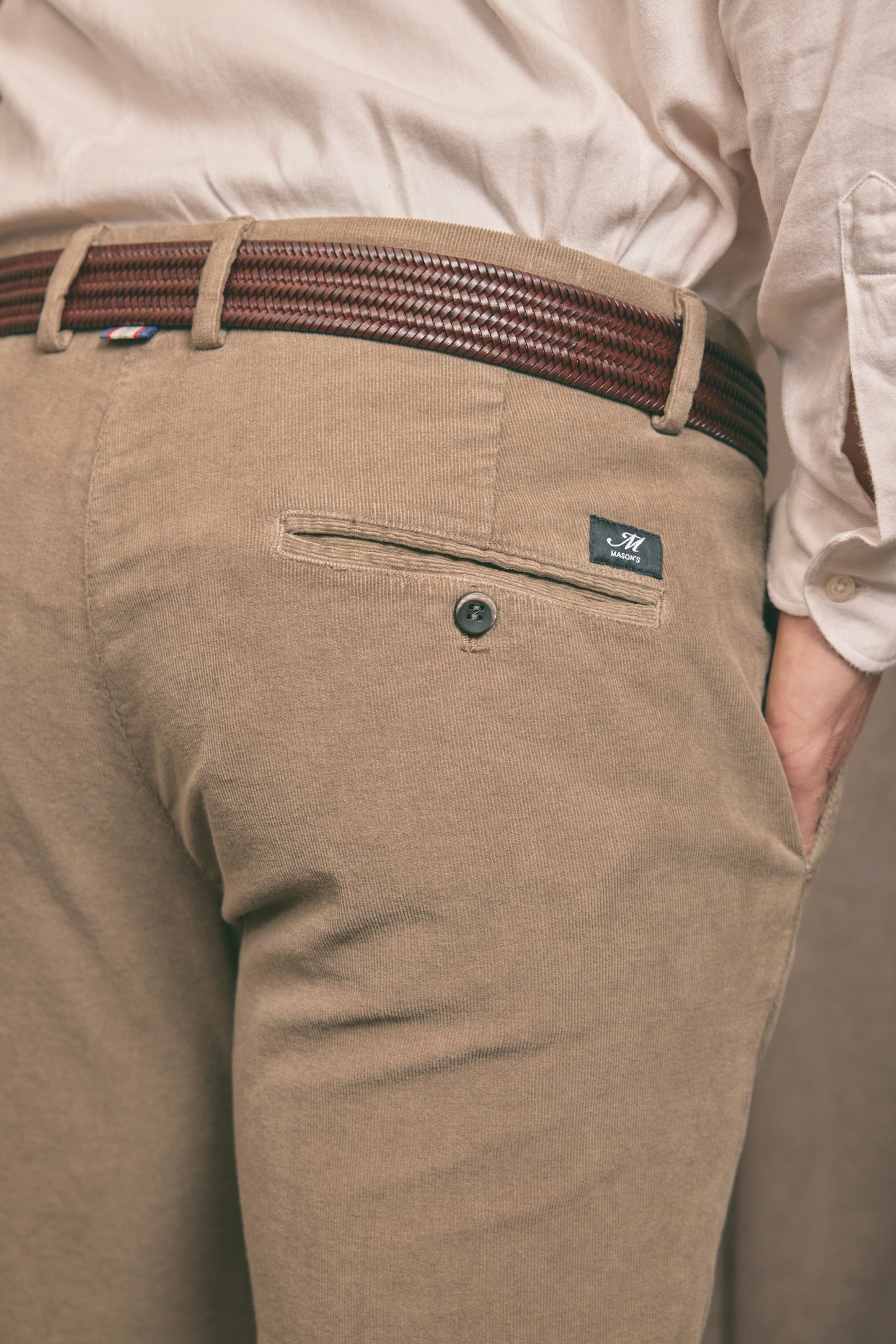 MILLERAIES CORDUROY TROUSERS\t NUT