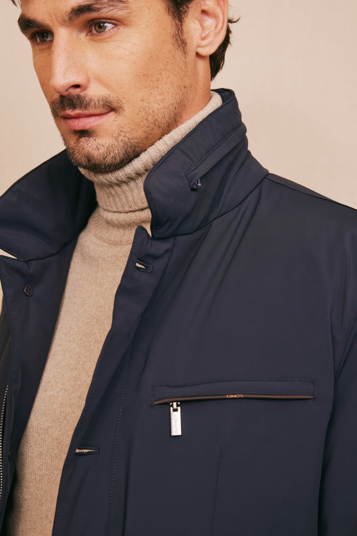 WATER-REPELLENT JACKET NAVY