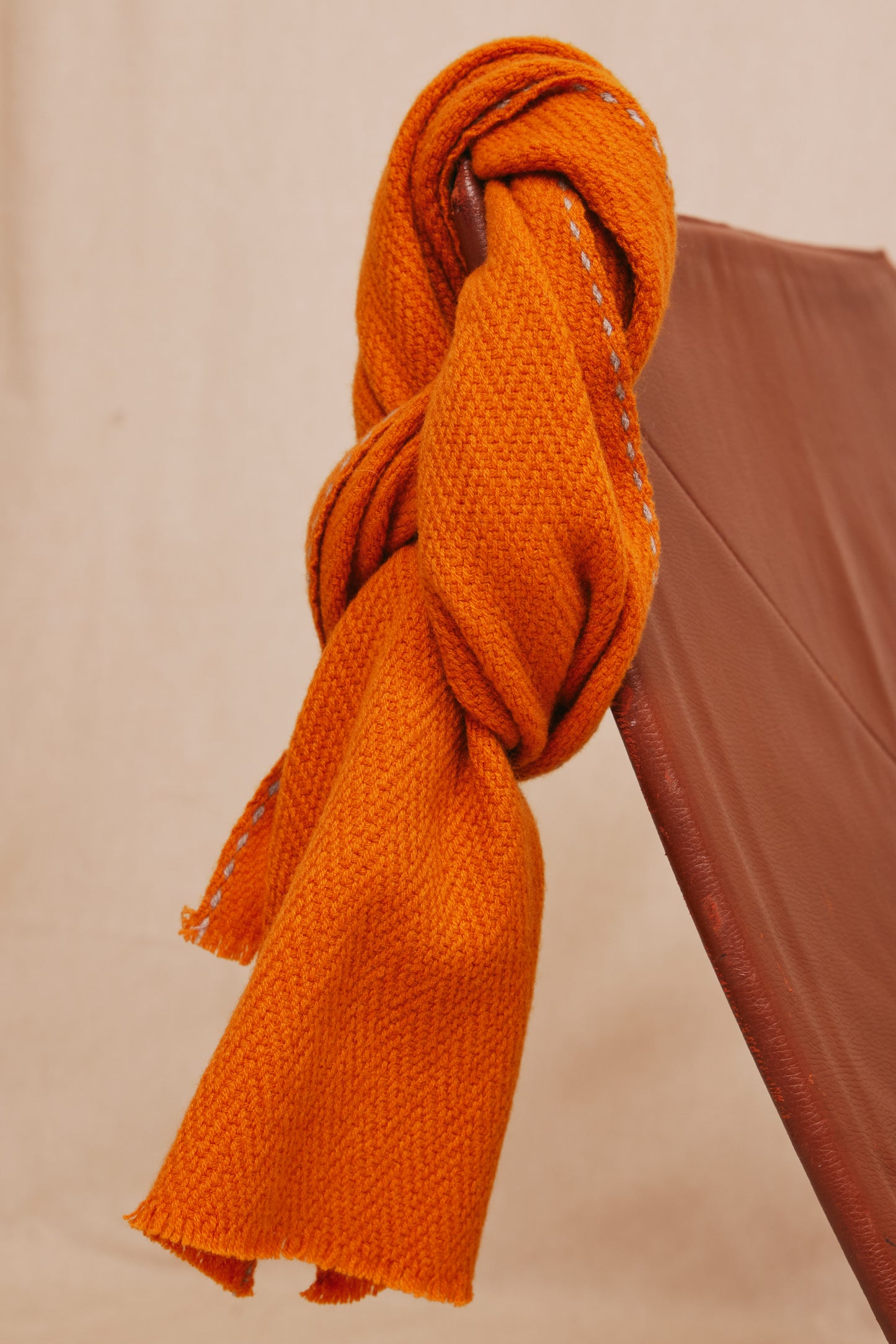 CASHMERE SCARF ORANGE