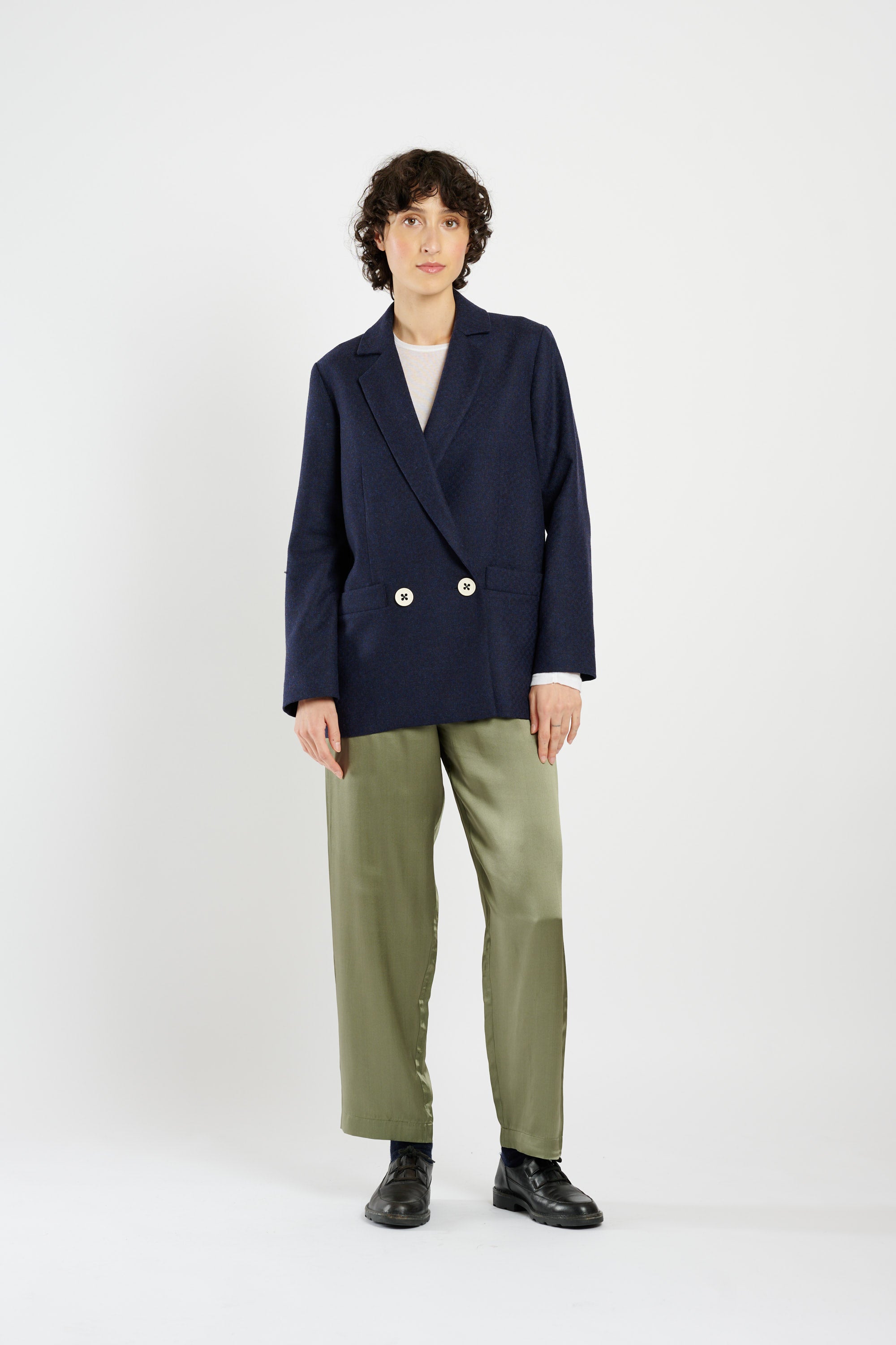 Victoire coat outlet navy