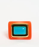 RESIN RING ORANGE