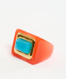 RESIN RING ORANGE