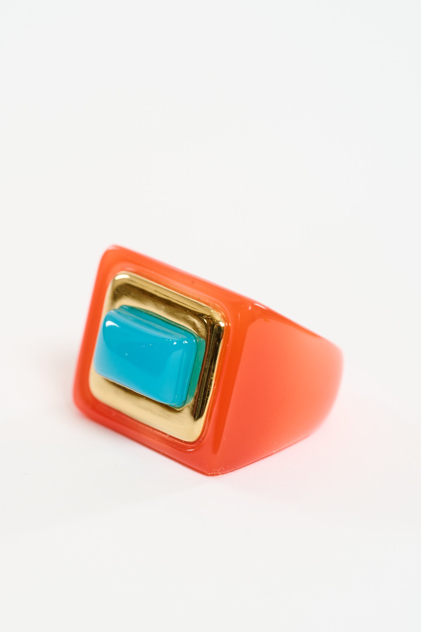 RESIN RING ORANGE