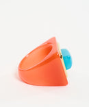 RESIN RING ORANGE