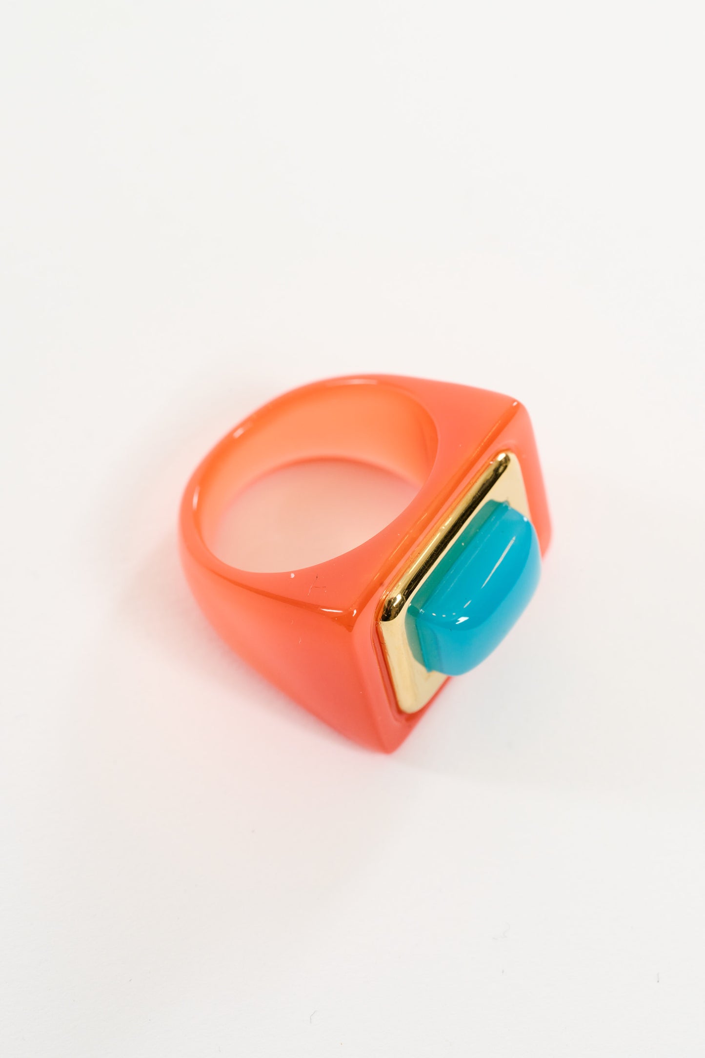 RESIN RING ORANGE